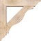 Ekena Millwork Funston Traditional Smooth Bracket w/ Offset Brace, Douglas Fir, 7 1/2"W x 36"D x 36"H BKT0806X36X36FST01SDF - alternate 4